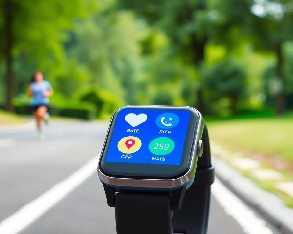 Sportuhr mit Fitness-Tracking