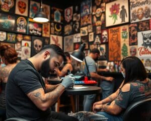 Tattoo-Künstler: Kreative Körperkunst und Design