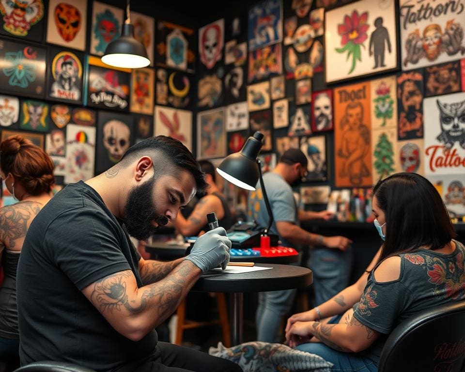 Tattoo-Künstler: Kreative Körperkunst und Design