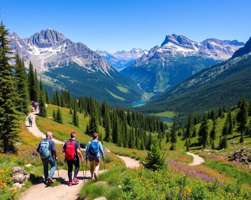 Wanderwege Glacier-Nationalpark