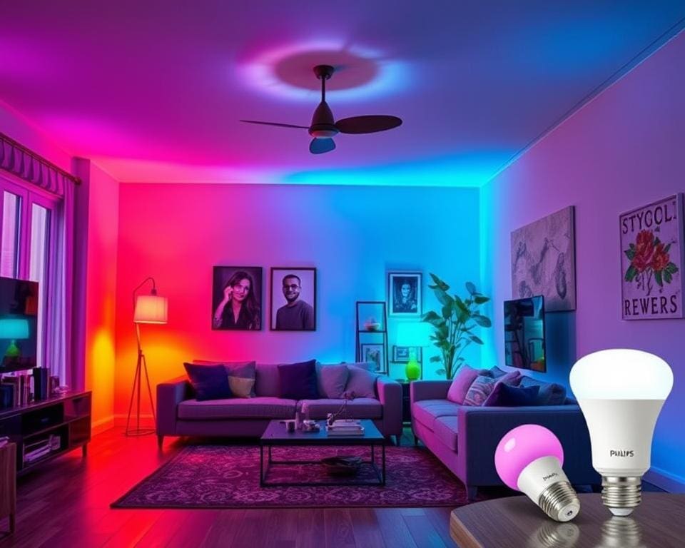 smarte Beleuchtung mit Philips Hue