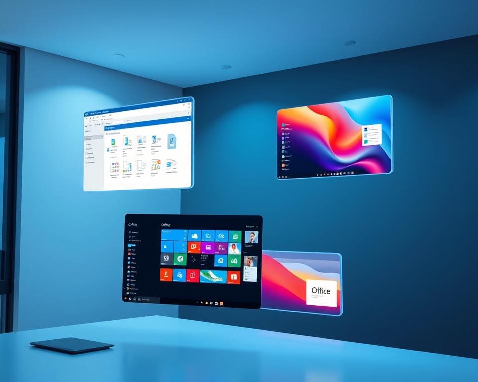 Benutzeroberfläche von Office 2024 in Windows 11