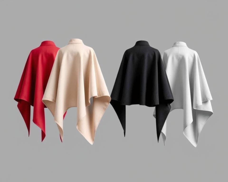 Capes in Unifarben: Minimalistisch und stilvoll