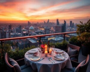 Die besten Locations für Dinner mit traumhaftem Ausblick