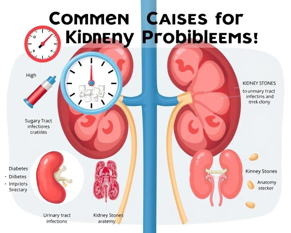 Die häufigsten Ursachen für Nierenprobleme erklären