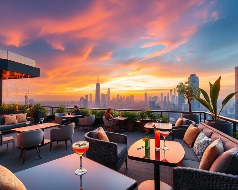 Die schönsten Rooftop-Bars für Drinks mit Aussicht