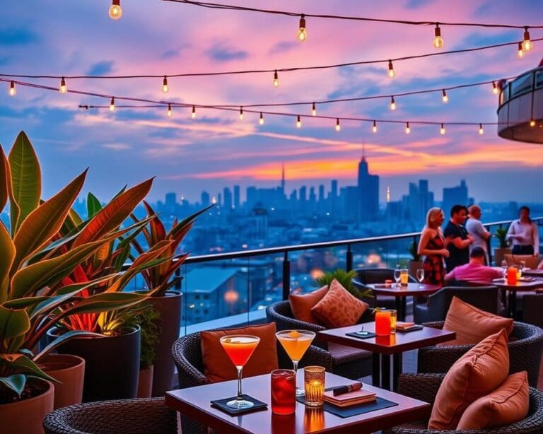 Die schönsten Rooftop-Locations für Cocktails