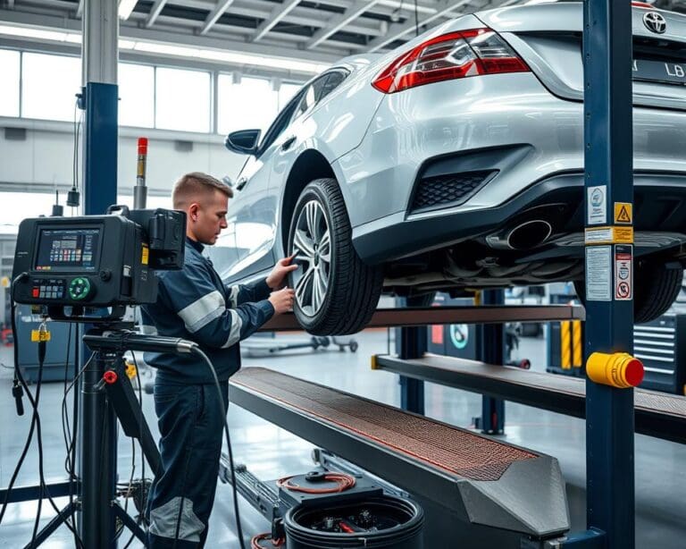 Fahrzeugprüfer: Sicherheit und Effizienz auf die Probe stellen