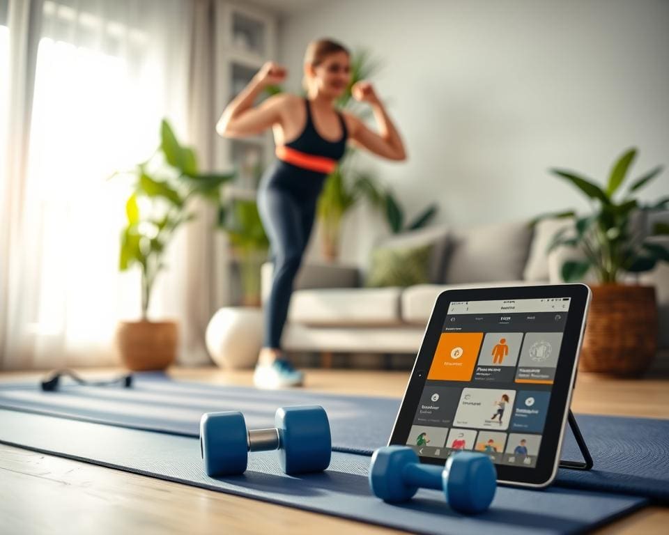 Fitness-Apps für Training zu Hause