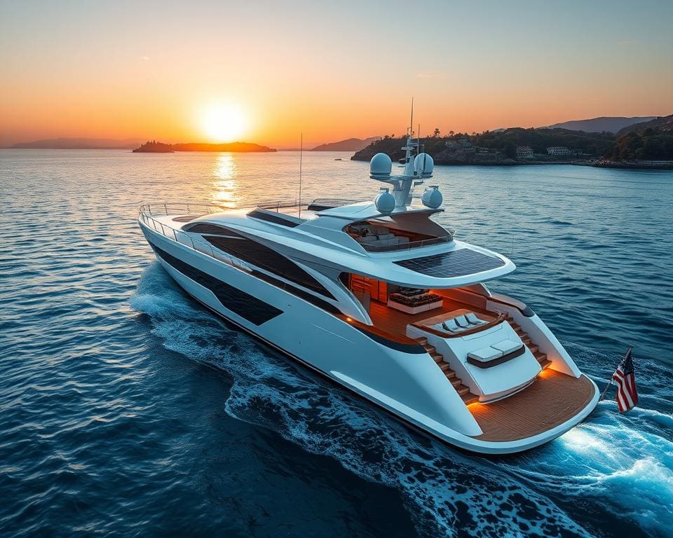 Hybrid-Luxusyachten: Design trifft Technologie