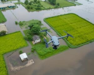Können Drohnen den Hochwasserschutz effizienter gestalten?