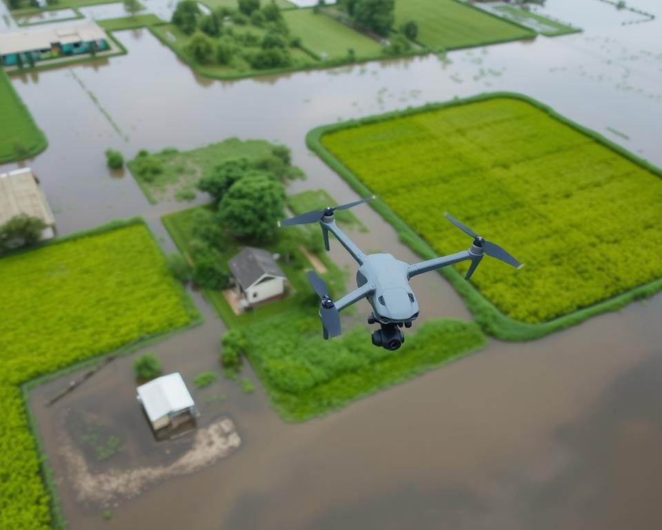 Können Drohnen den Hochwasserschutz effizienter gestalten?