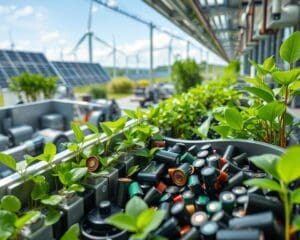 Können Recyclingtechnologien die Wiederverwertung von Altbatterien fördern?