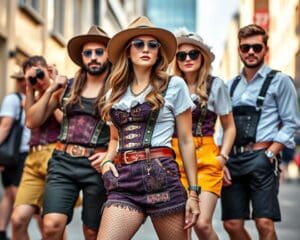 Lederhosen-Styling: Tradition trifft auf Streetwear