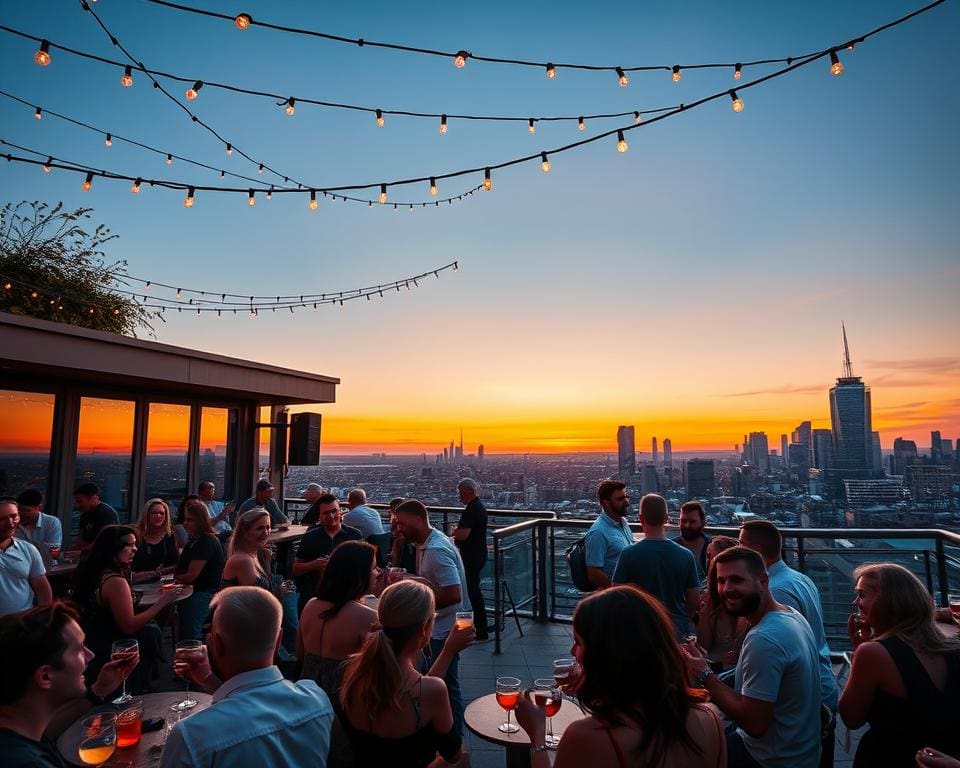 Livemusik-Abende in Rooftop-Bars