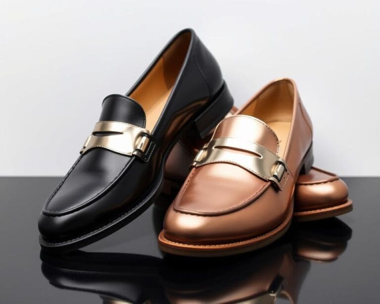 Loafers mit Metallic-Akzenten: Der elegante Schuhtrend