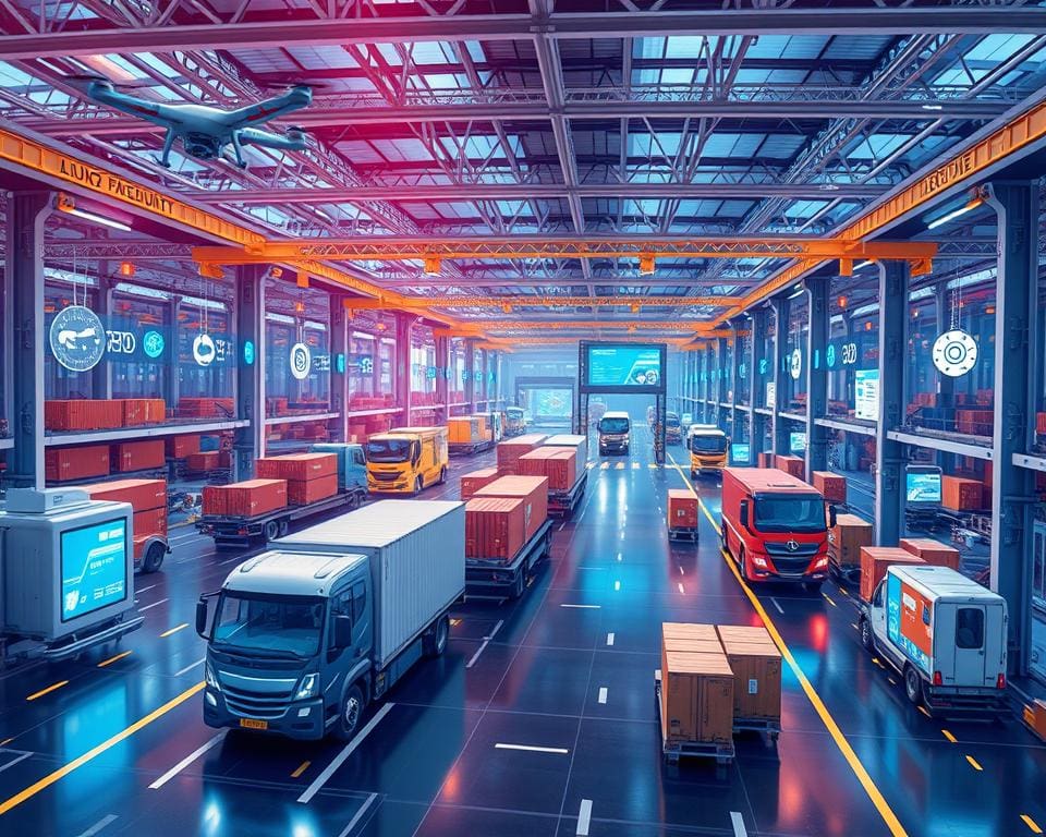 Logistikinnovationen und Digitalisierung von Lieferketten