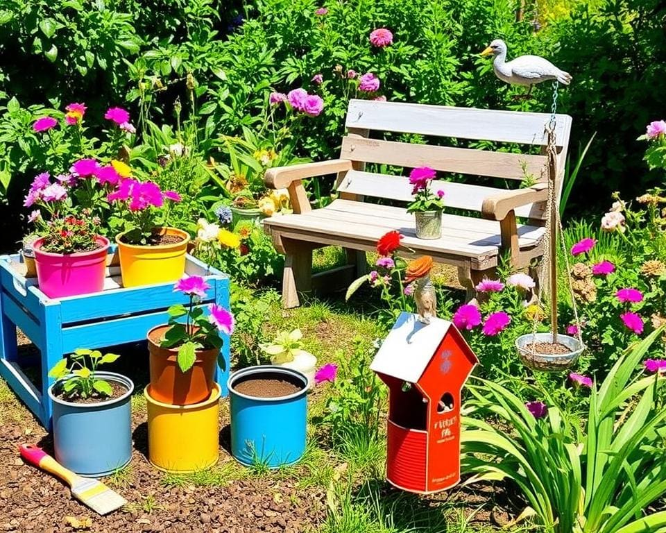 Upcycling-Ideen für den Garten