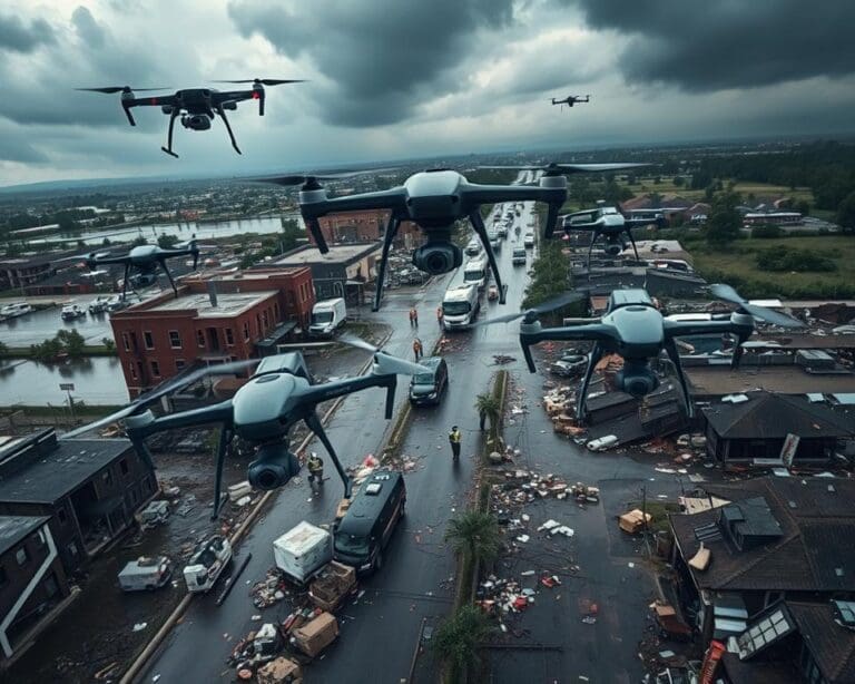 Was leisten Drohnen für die Rettungseinsätze bei Naturkatastrophen?
