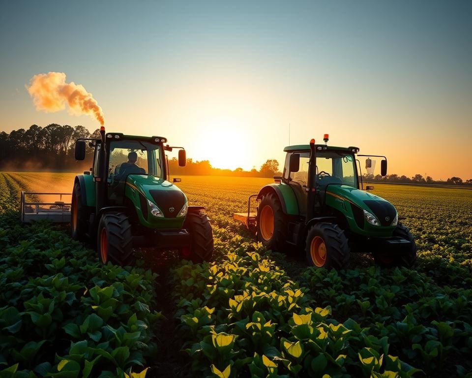 Wasserstoffbetriebene Traktoren für die Landwirtschaft