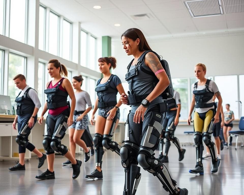Welche Fortschritte gibt es bei Exoskeletten in der Rehabilitation?