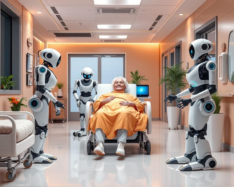 Welche Fortschritte gibt es bei Robotiklösungen für die Pflege?
