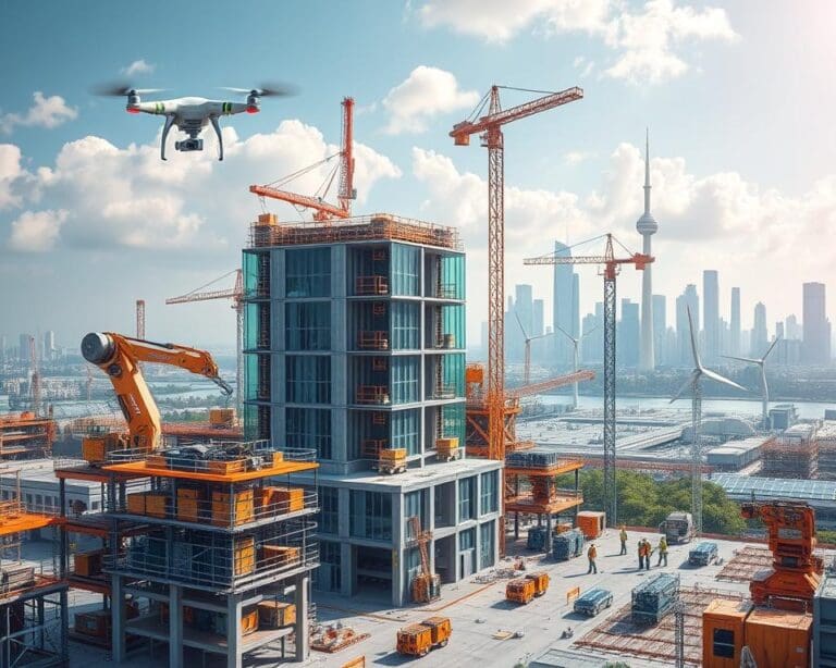 Welche Technologien revolutionieren die Bauindustrie?