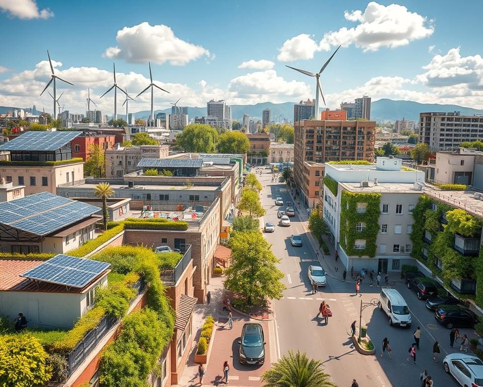 Wie effizient ist die Nutzung erneuerbarer Energien in Städten?