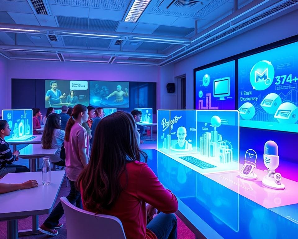 Wie effizient sind holografische Displays im Klassenzimmer?