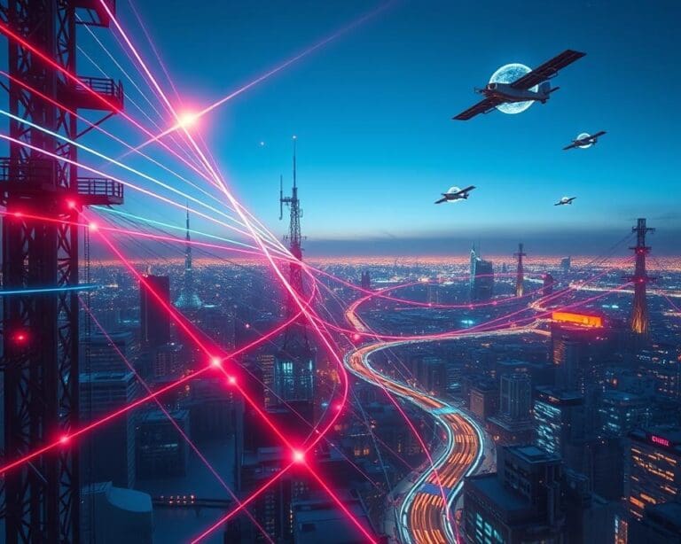 Wie wird Photonik für die Verbesserung von Telekommunikationssystemen genutzt?