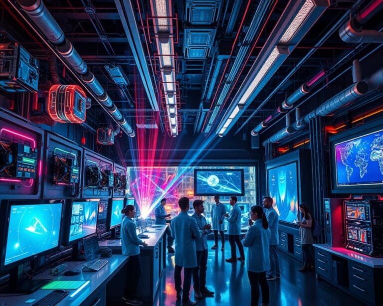 Wie wird Photonik in der Entwicklung von fortschrittlichen Displays eingesetzt?