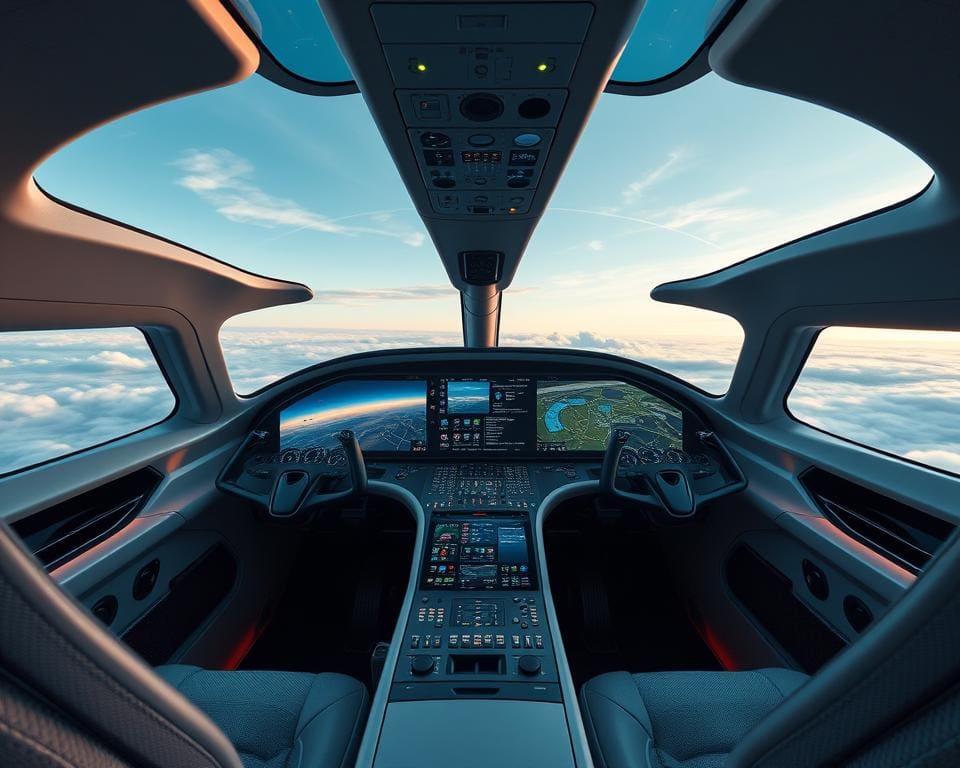 Zukunft Elektroflugzeug Cockpits