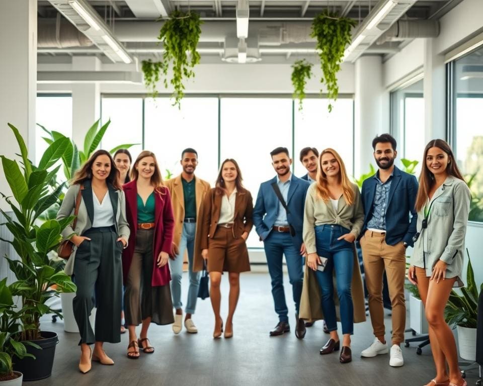 nachhaltige Mode Trends im Büro