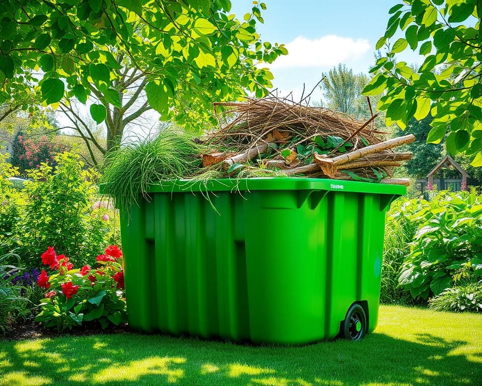 Gartenabfall Container