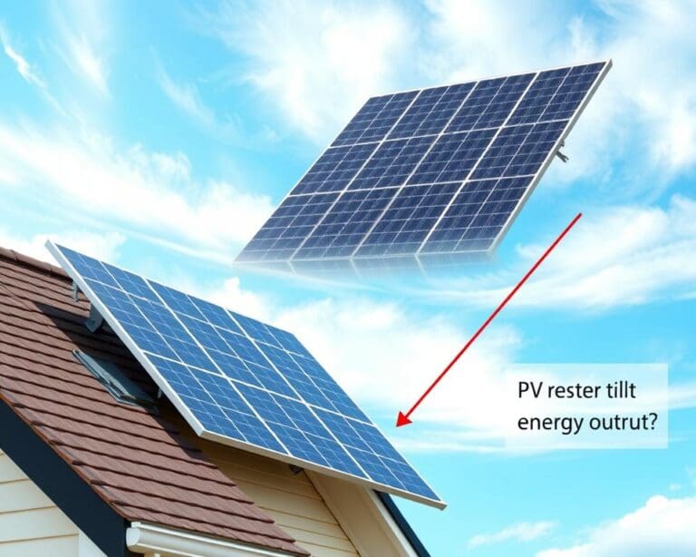 Wie wirkt sich der Neigungswinkel auf den PV-Ertrag aus?