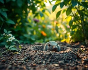 Was ist bei Wühlmäusen im Garten zu tun?