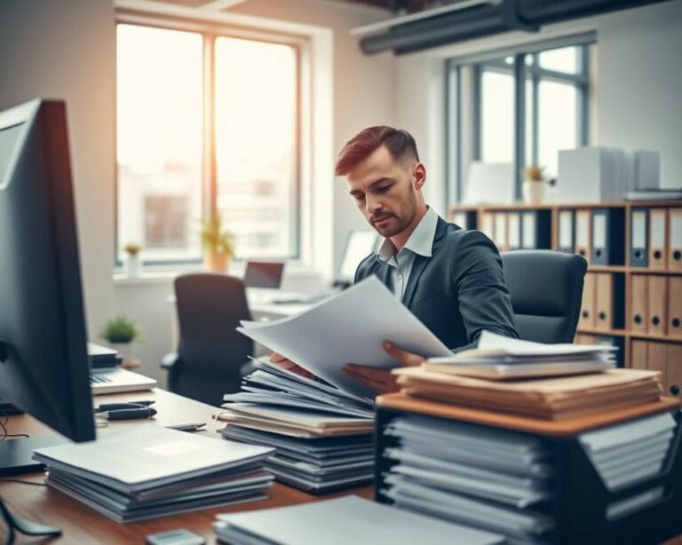 Was macht ein Fachkraft für Dokumentenlogistik?