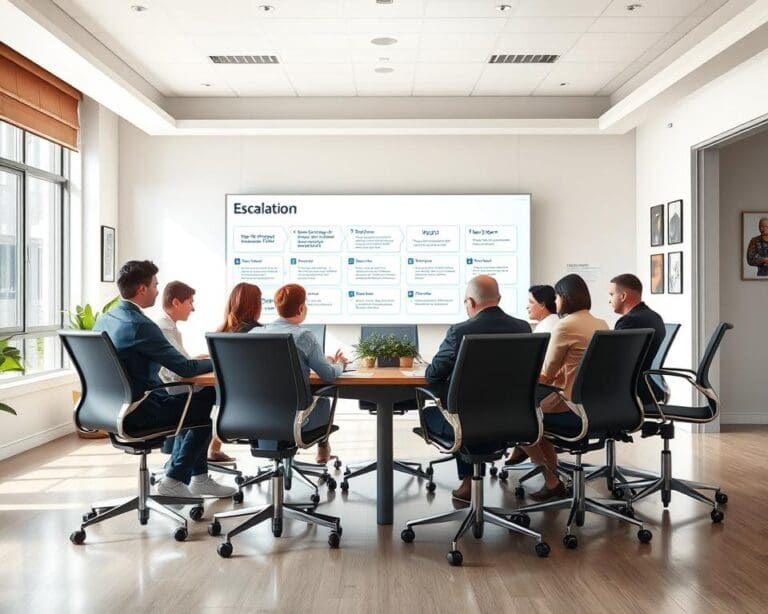 Wie funktionieren Eskalationswege im Büro?