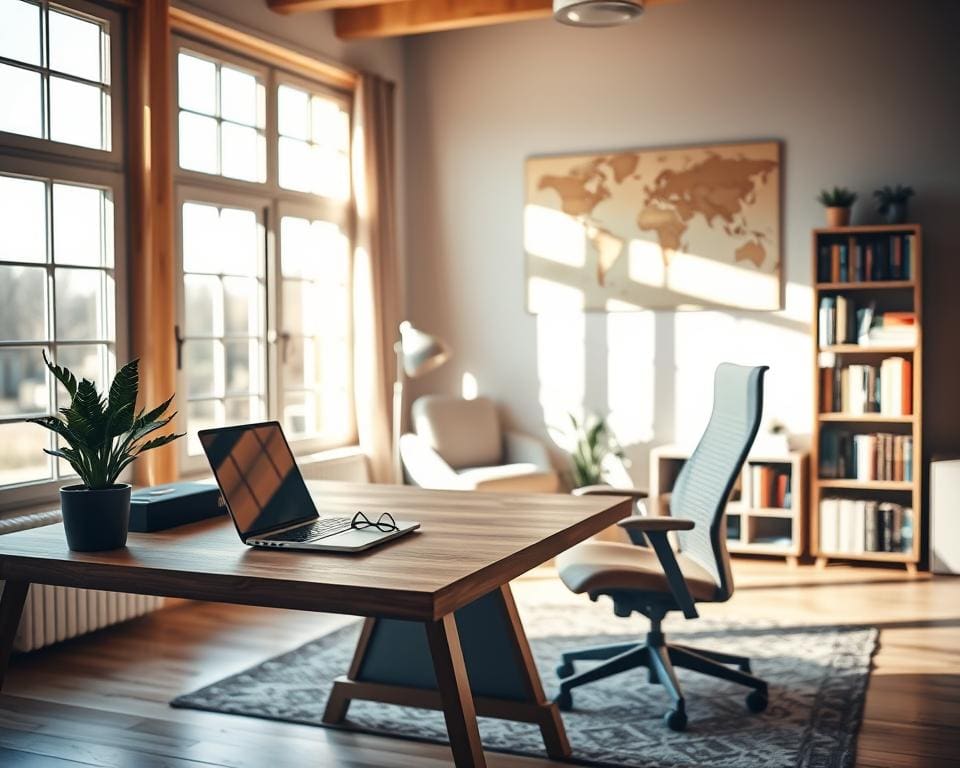 Arbeitsplatz zuhause einrichten