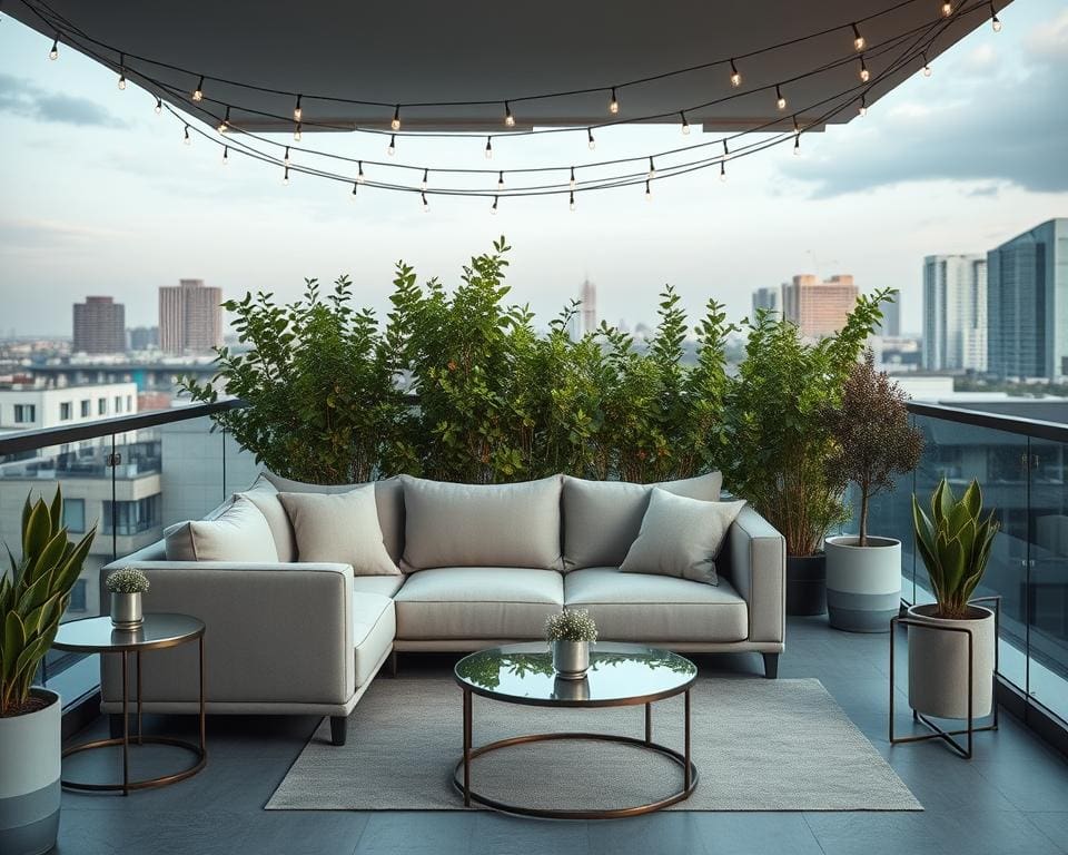 Balkon Lounge Ideen