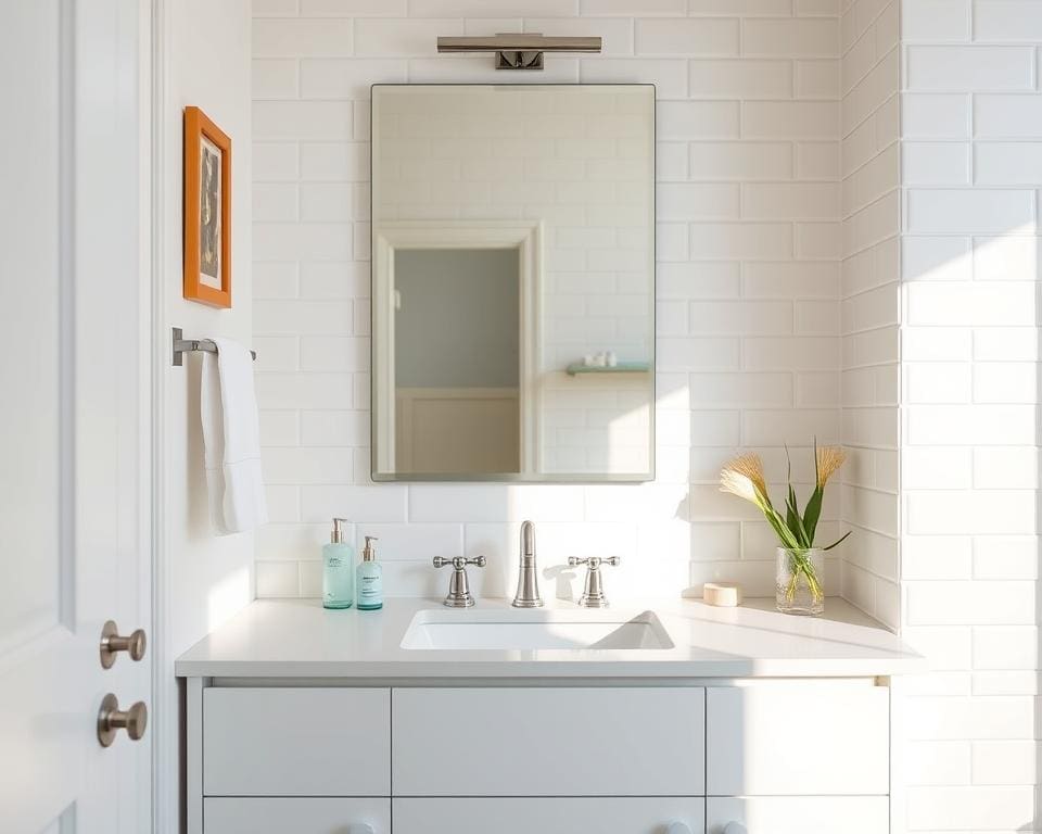 Farbpalette für kleine Badezimmer