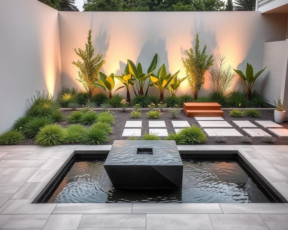 Garten gestalten mit modernen Gartenelementen