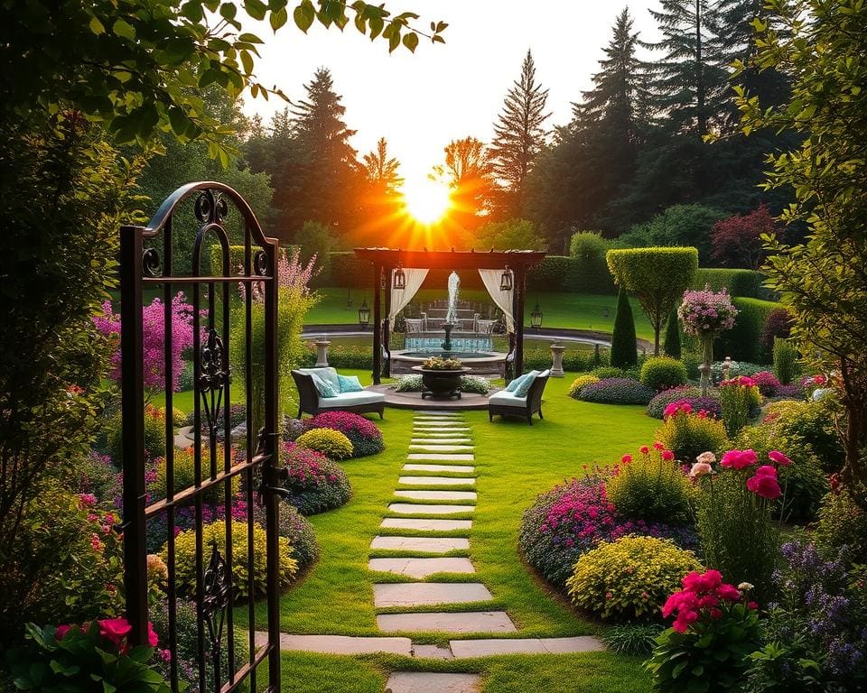Garten verschönern für Gäste
