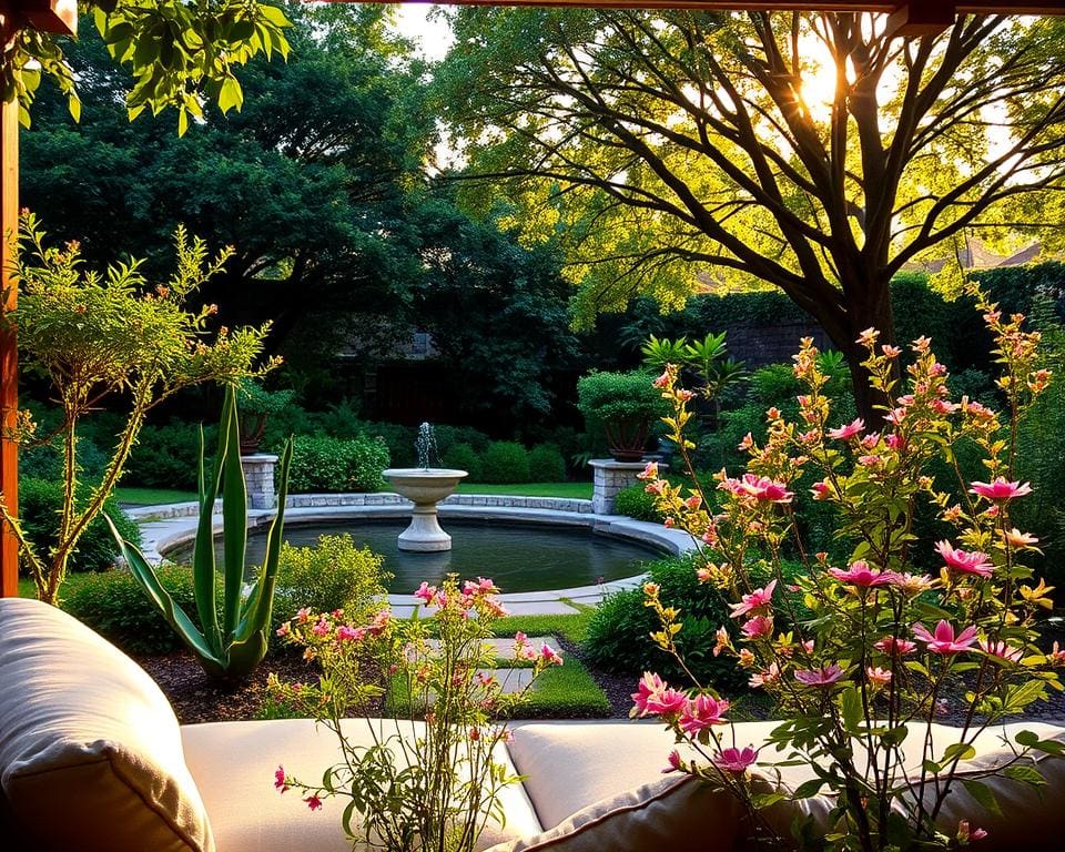 Gartenideen für Ruheoasen