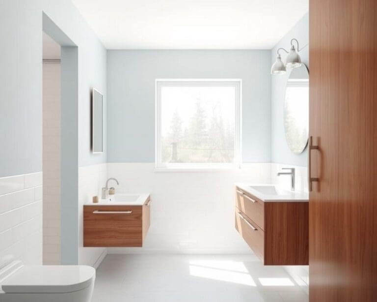 Was sind die besten Farben für ein kleines Badezimmer?