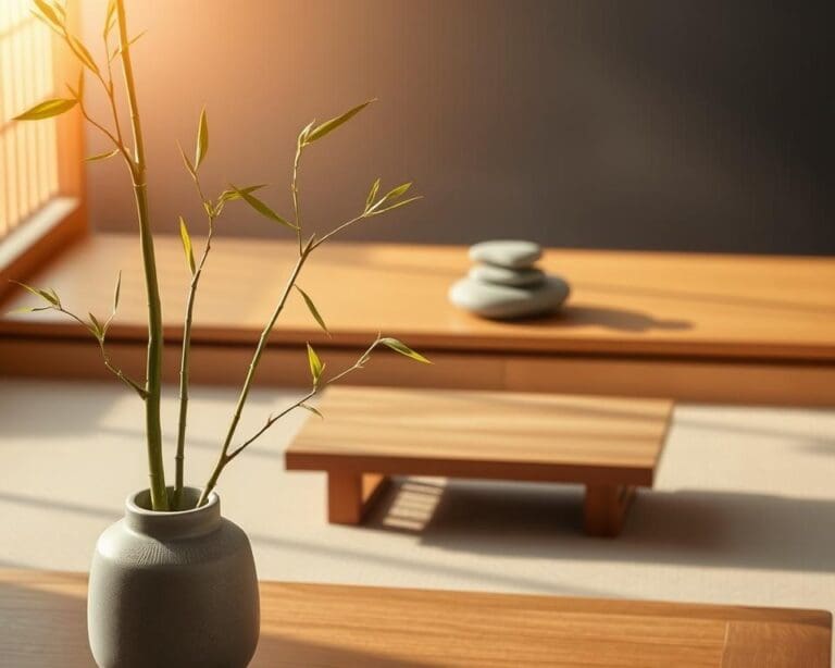 Was sind harmonische Kontraste im Japandi-Look?