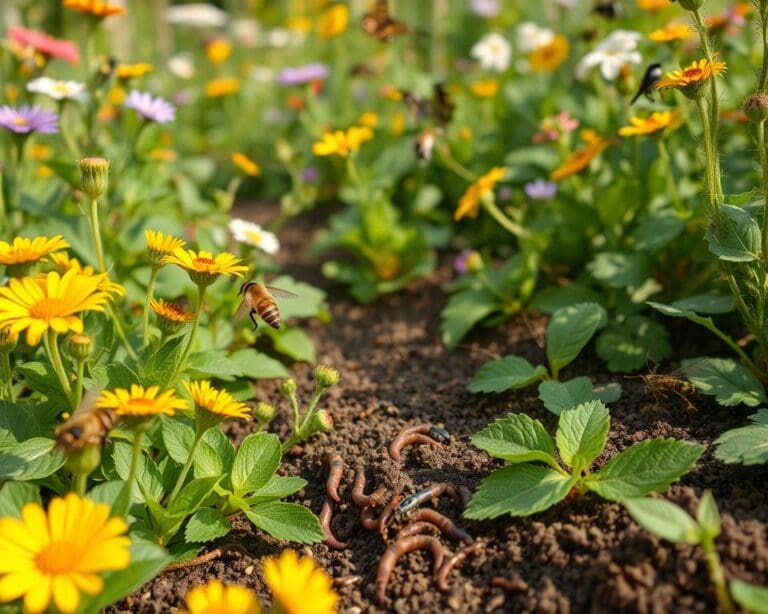 Was sind nützliche Helfer für eine nachhaltige Gartenpflege?