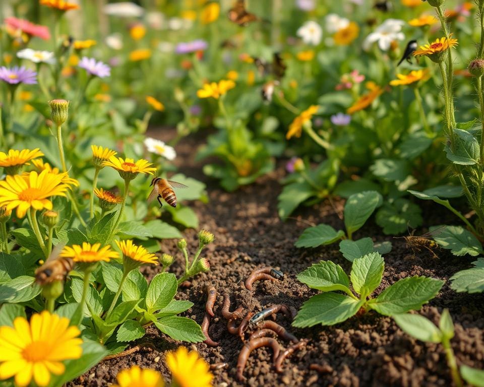 Was sind nützliche Helfer für eine nachhaltige Gartenpflege?