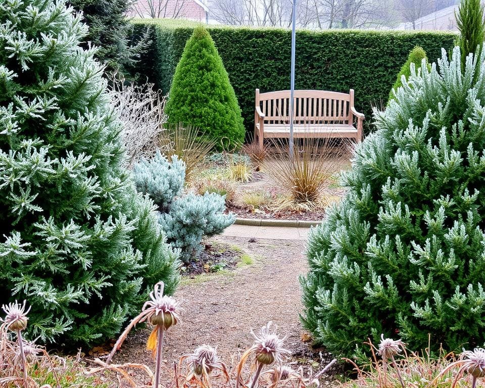 Wie machst du deinen Garten auch im Winter attraktiv?