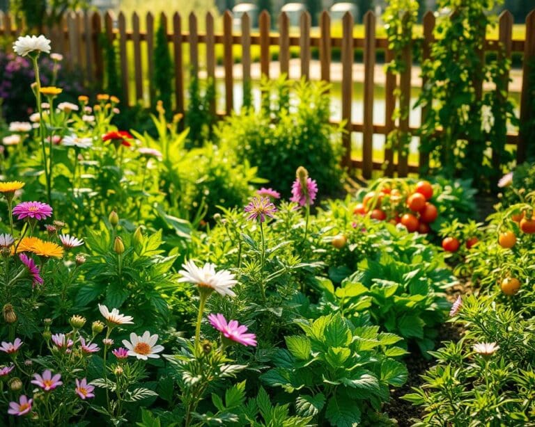 Wie pflegst du deinen Garten ohne Pestizide?